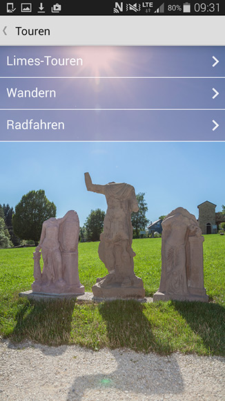 Virtuelle Limeswelten Mobil